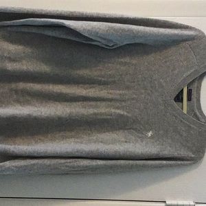 Cashmere light grey sweater